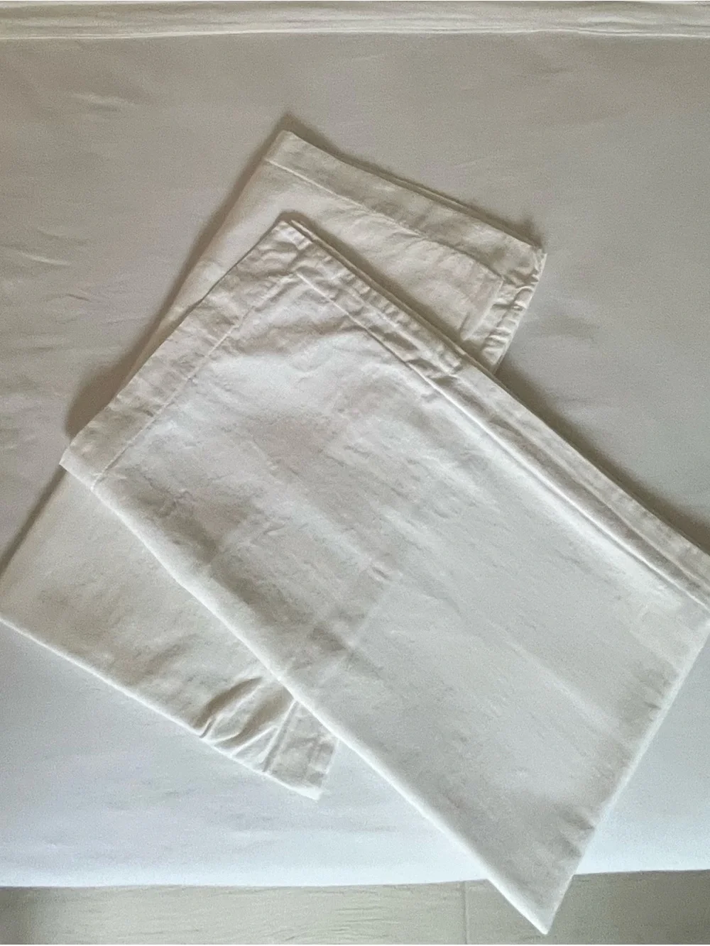 Threshold Textured Cotton Slub White Duvet Cover Set-King